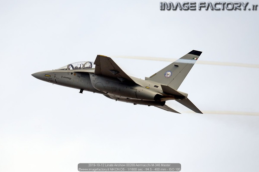 2019-10-12 Linate Airshow 00289 Aermacchi M-346 Master